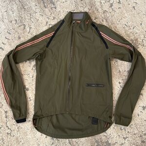 rapha olive green lightweight jacket